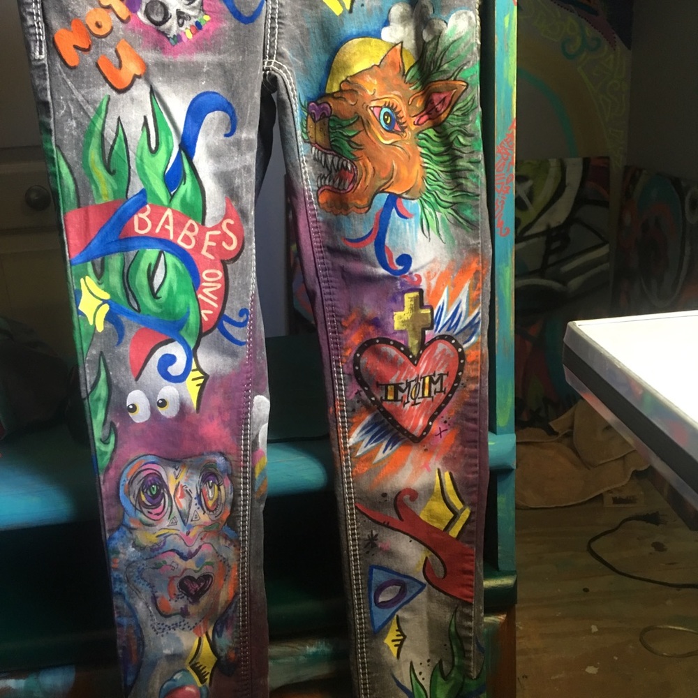 Custom Ariya Jeans
